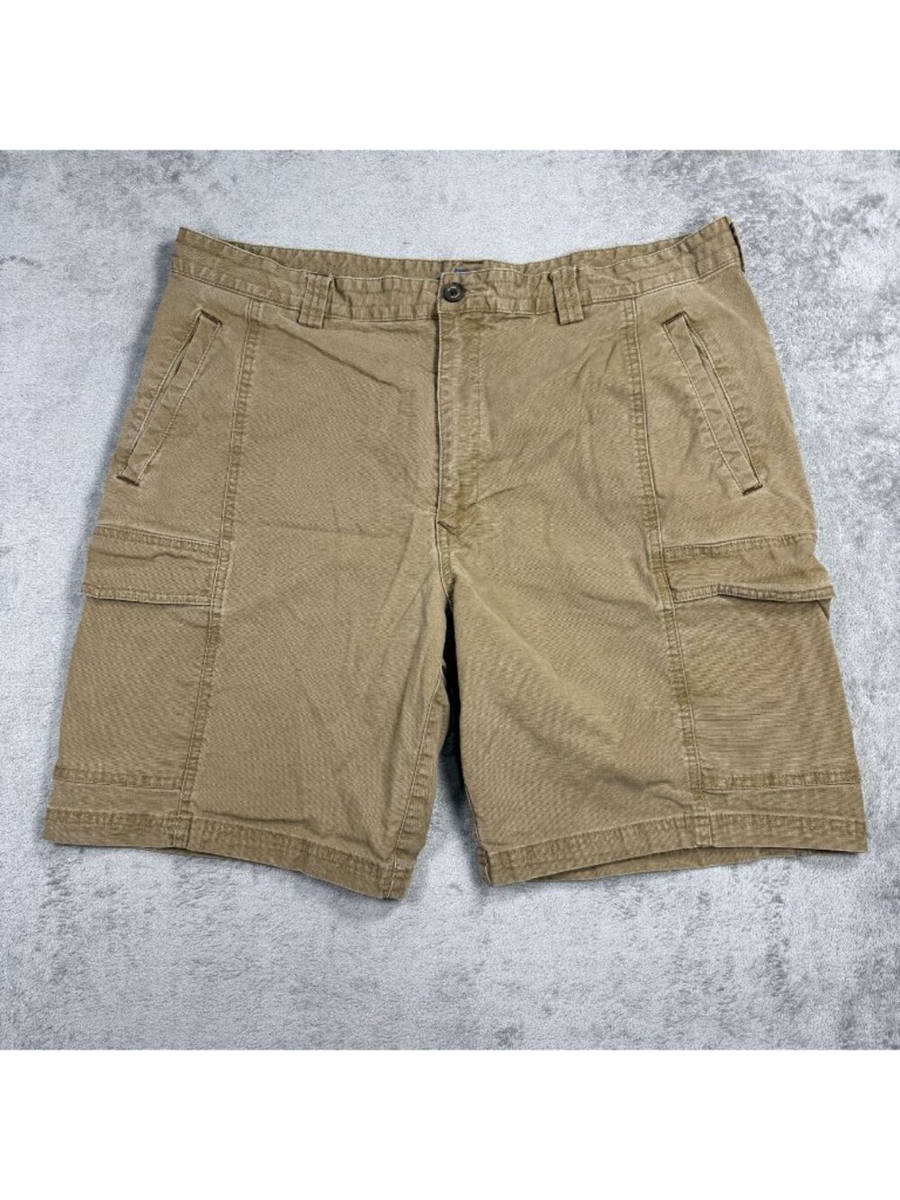 Y2K Tommy Bahama Brown Cargo Shorts Mens 38 Grunge Skater Gorpcore Canvas Preppy